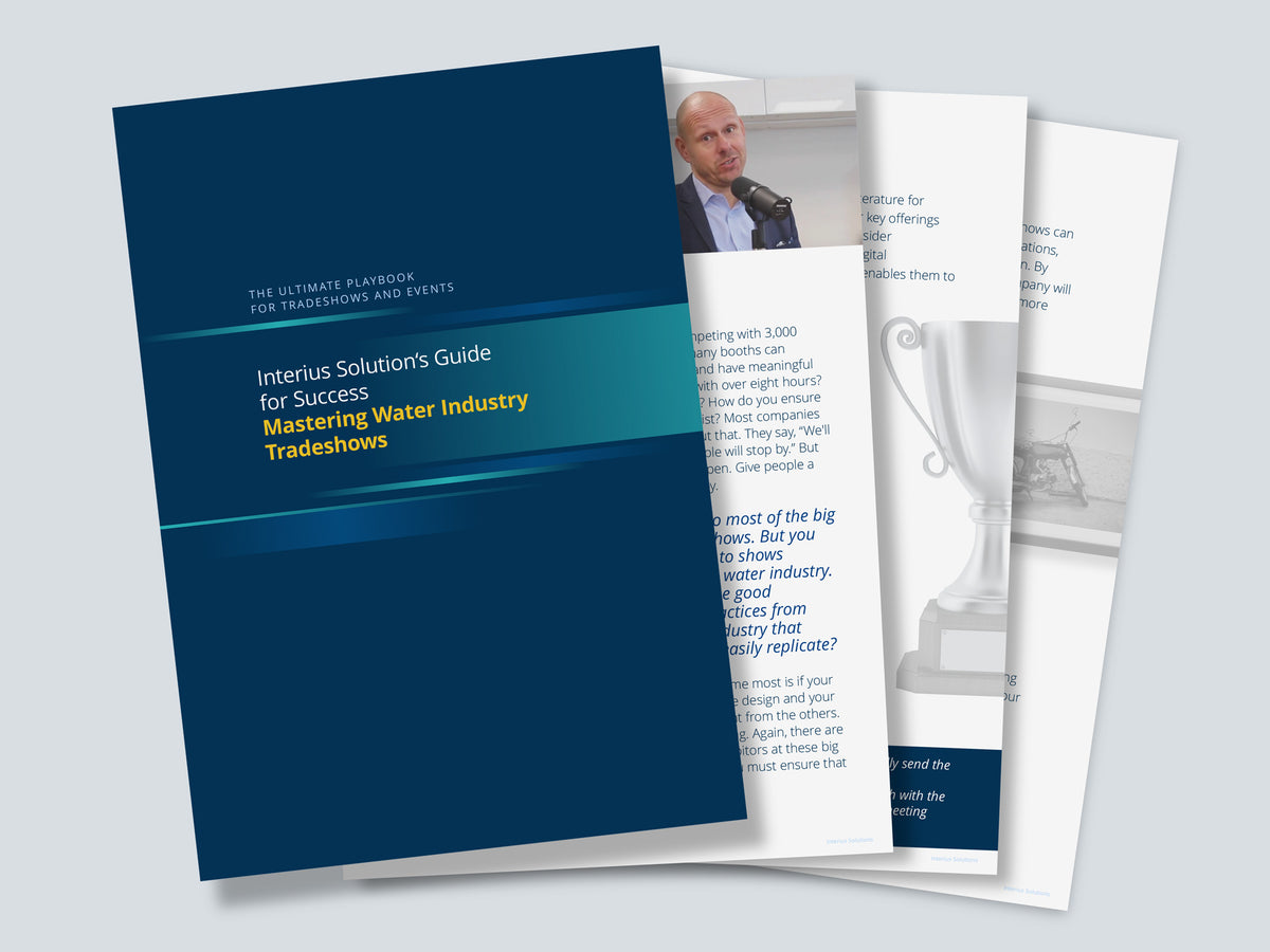 Water Industry Tradeshow Playbook - Practical guide for planning and executing trade shows