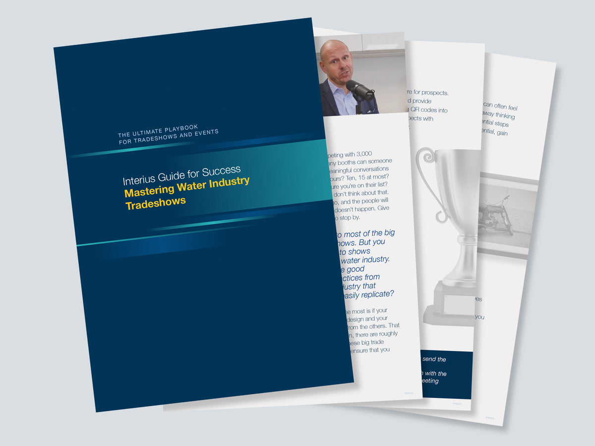 Water Industry Tradeshow Playbook